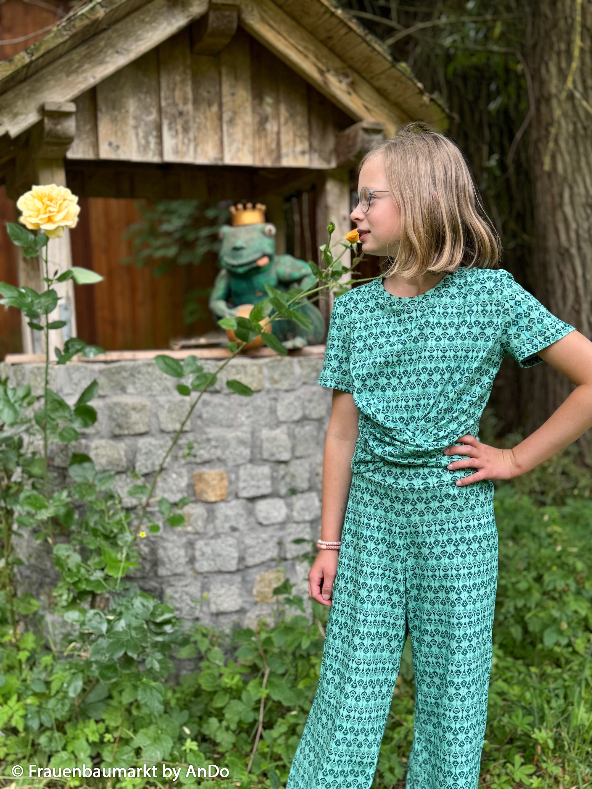 Pique-stoff - Malta Mint