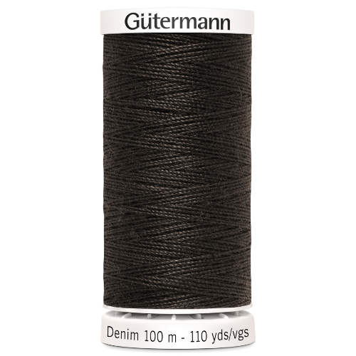 Gütermann Denim 100m Sytråd 2330 (brun)