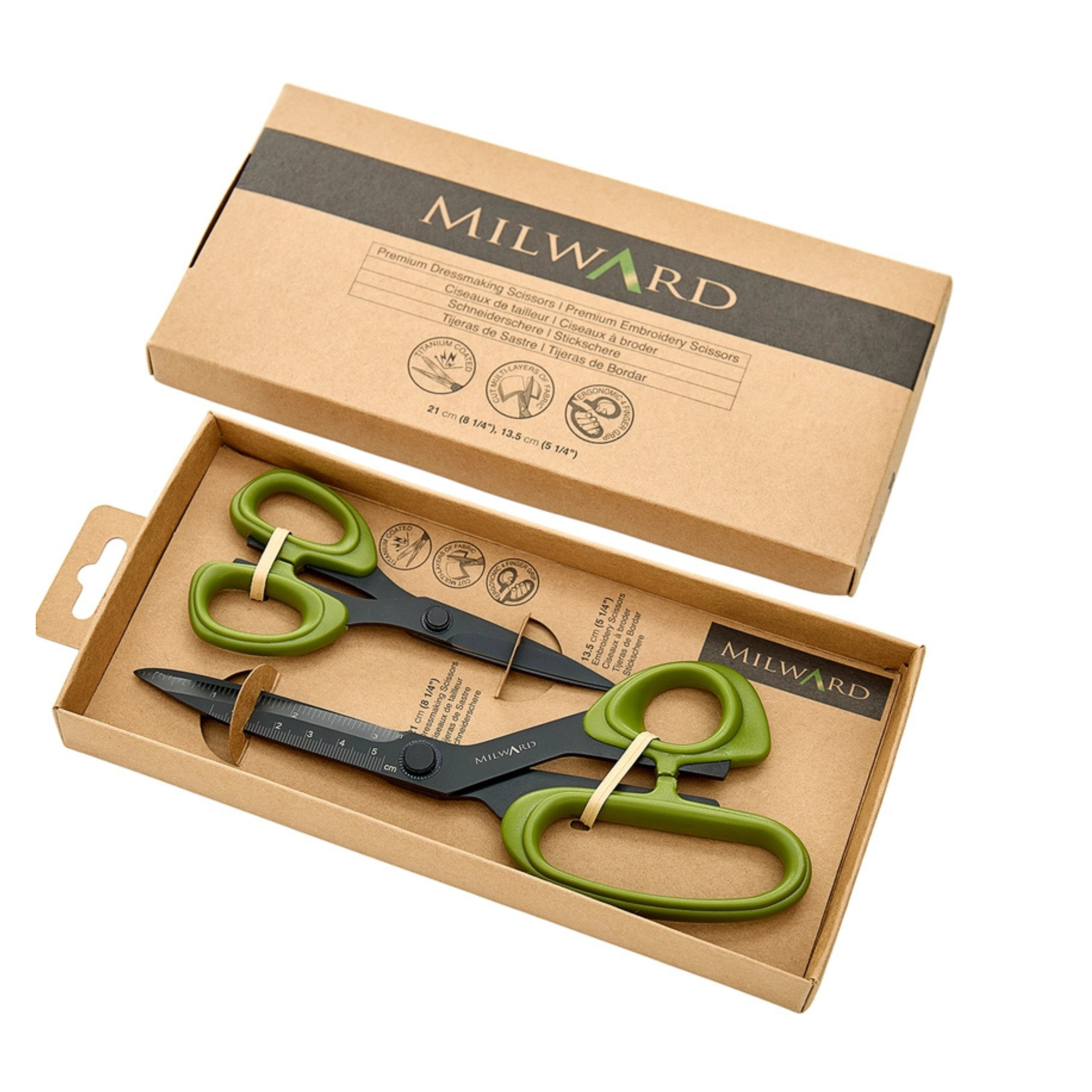 Gavesett Milward premium saks 21cm og 13.5cm