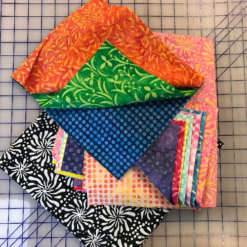 Quilt Kit - Color Therapy Batiks