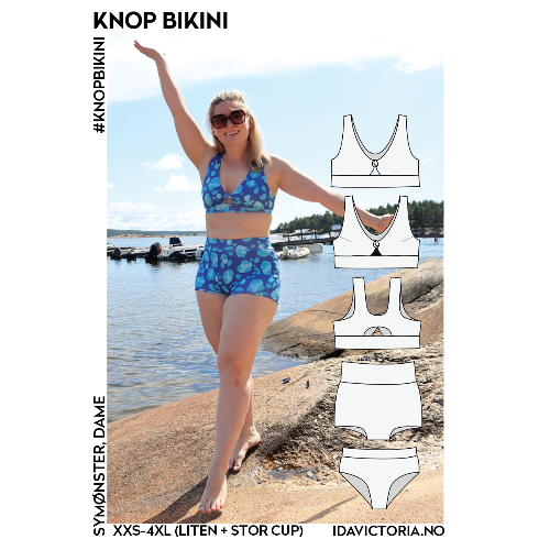 Ida Victoria - Knop Bikini (XXS til 4XL)