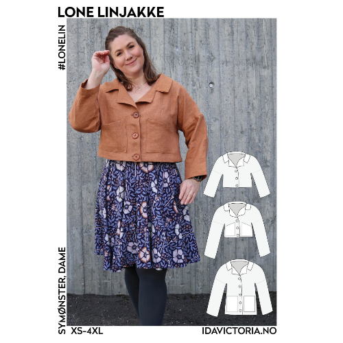 Ida Victoria - Lone Linjakke (XS-4XL)