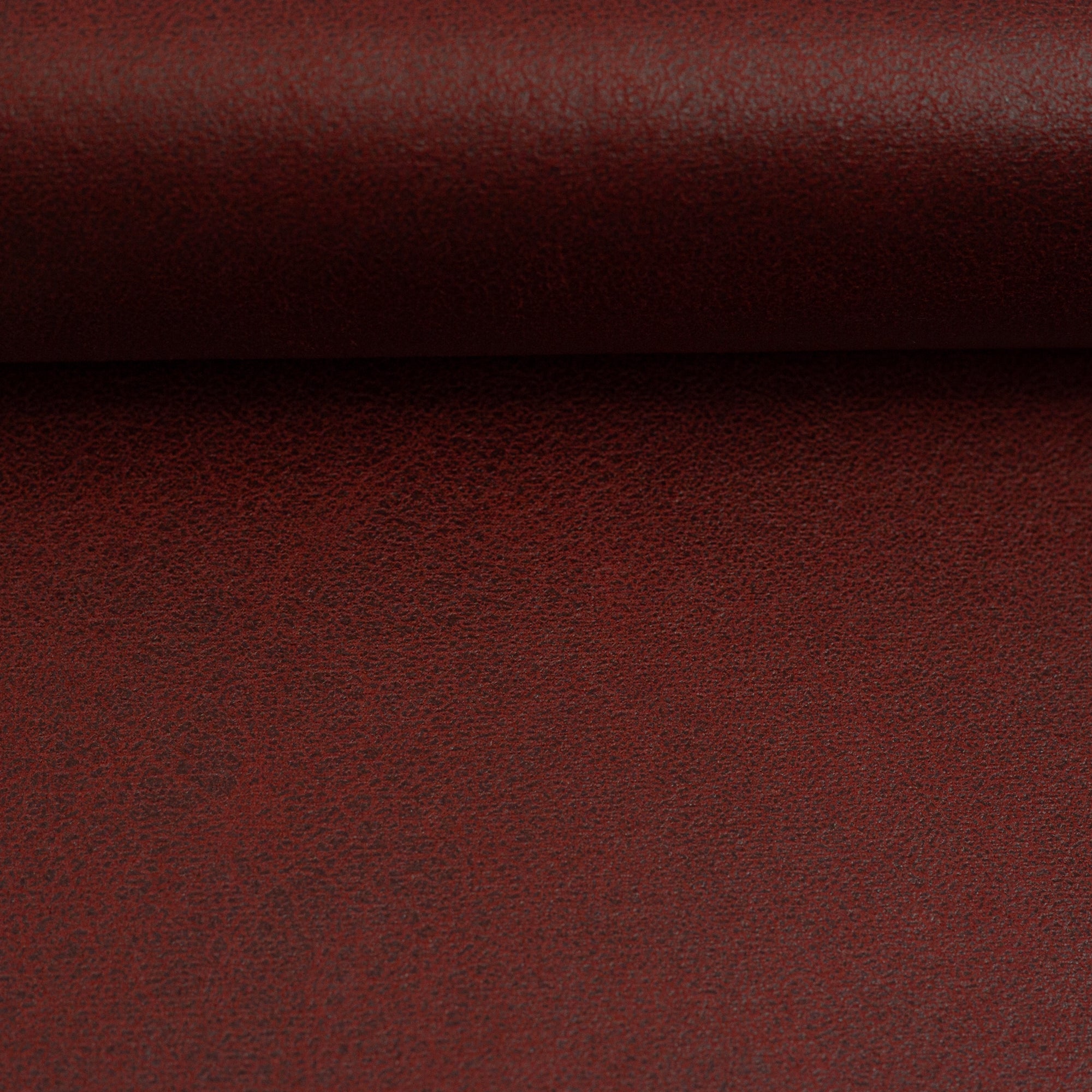 Imitert Skinn - Micro Mørk rød