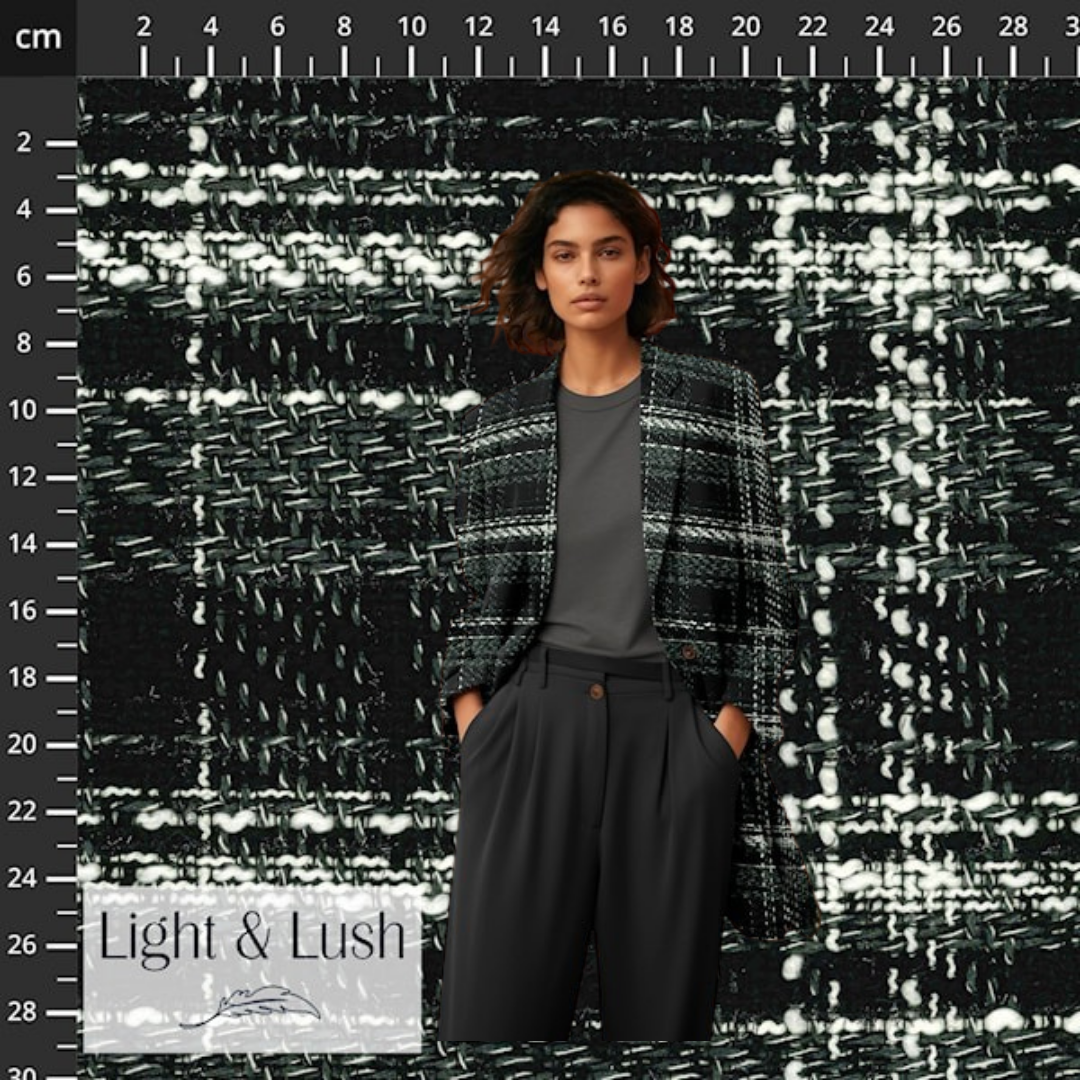 Jakkestoff - Jacquard Chanel look