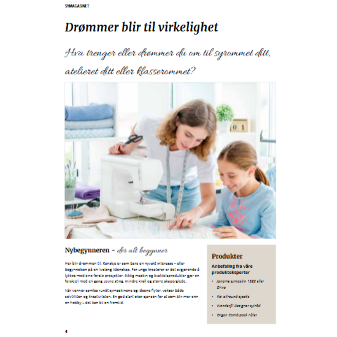 Janome - Symagasinet Norsk