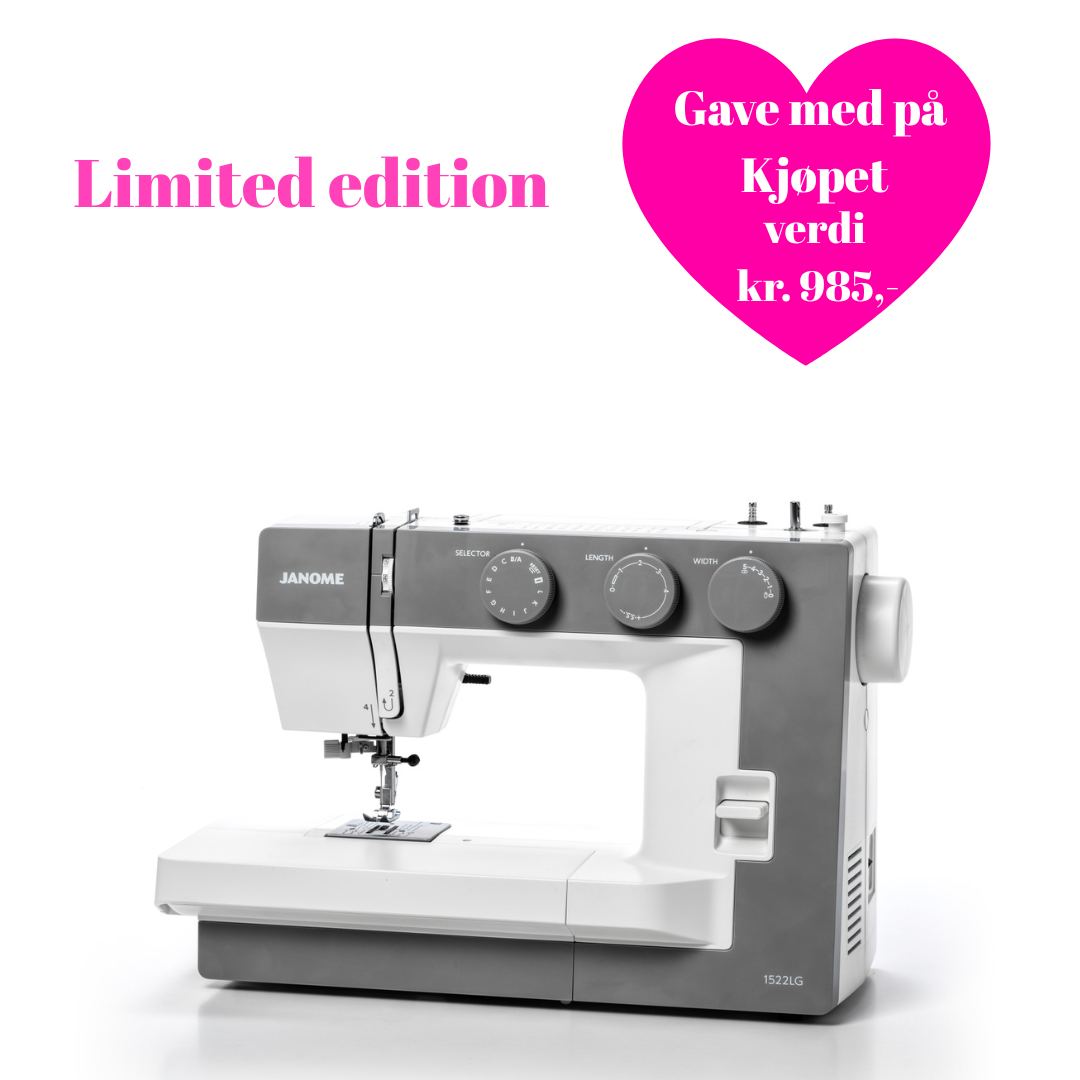 Kampanje! Janome Modell 1522 + Bonuspakke