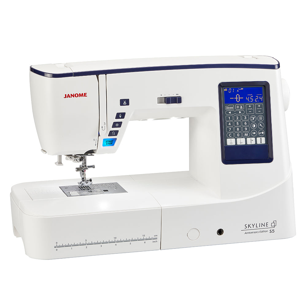 Ny Modell Janome Skyline S5 - Anniversary Edition