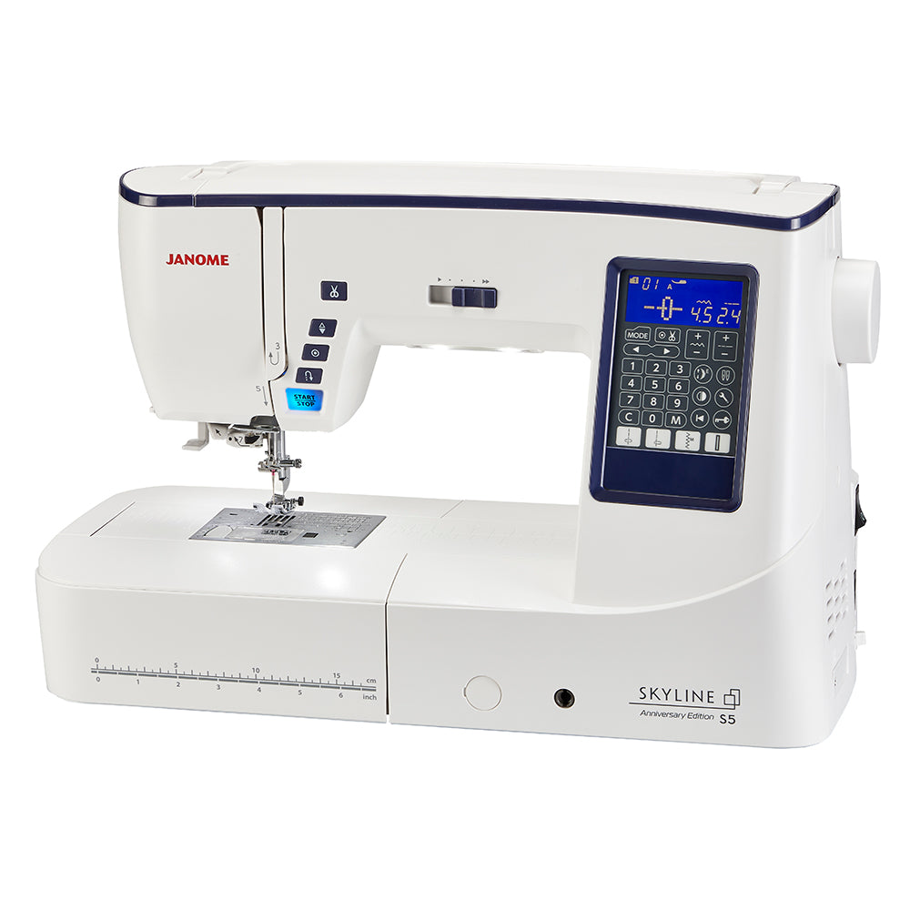 Ny Modell Janome Skyline S5 - Anniversary Edition