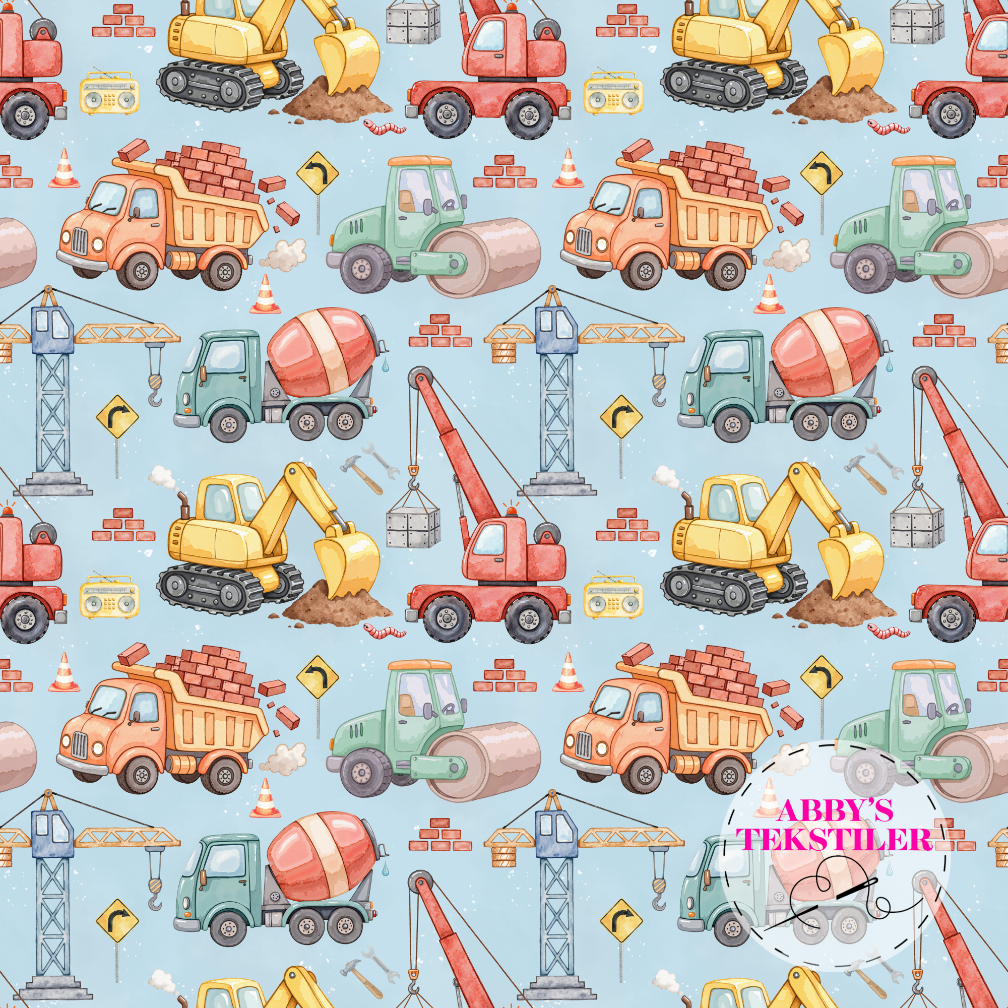 *Forhåndsbestilling* Jersey - Anleggsmaskiner mint