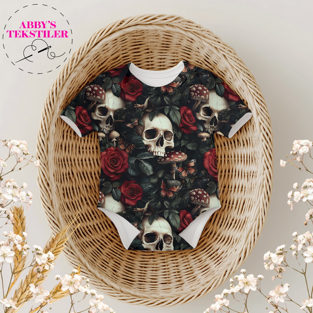 Jersey - Hodeskaller blomster