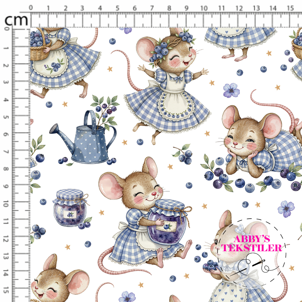 *Forhåndsbestilling* Jersey - Mus med blåbær