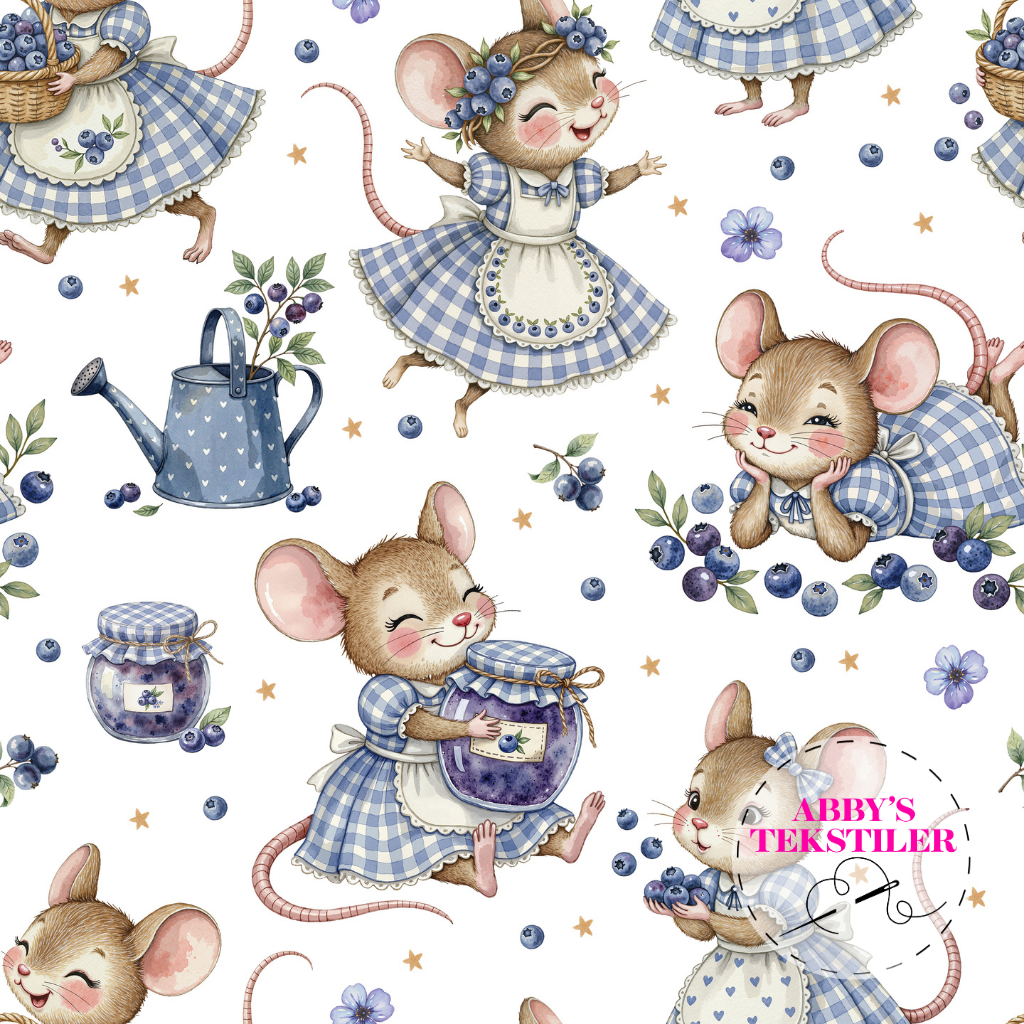 *Forhåndsbestilling* Jersey - Mus med blåbær