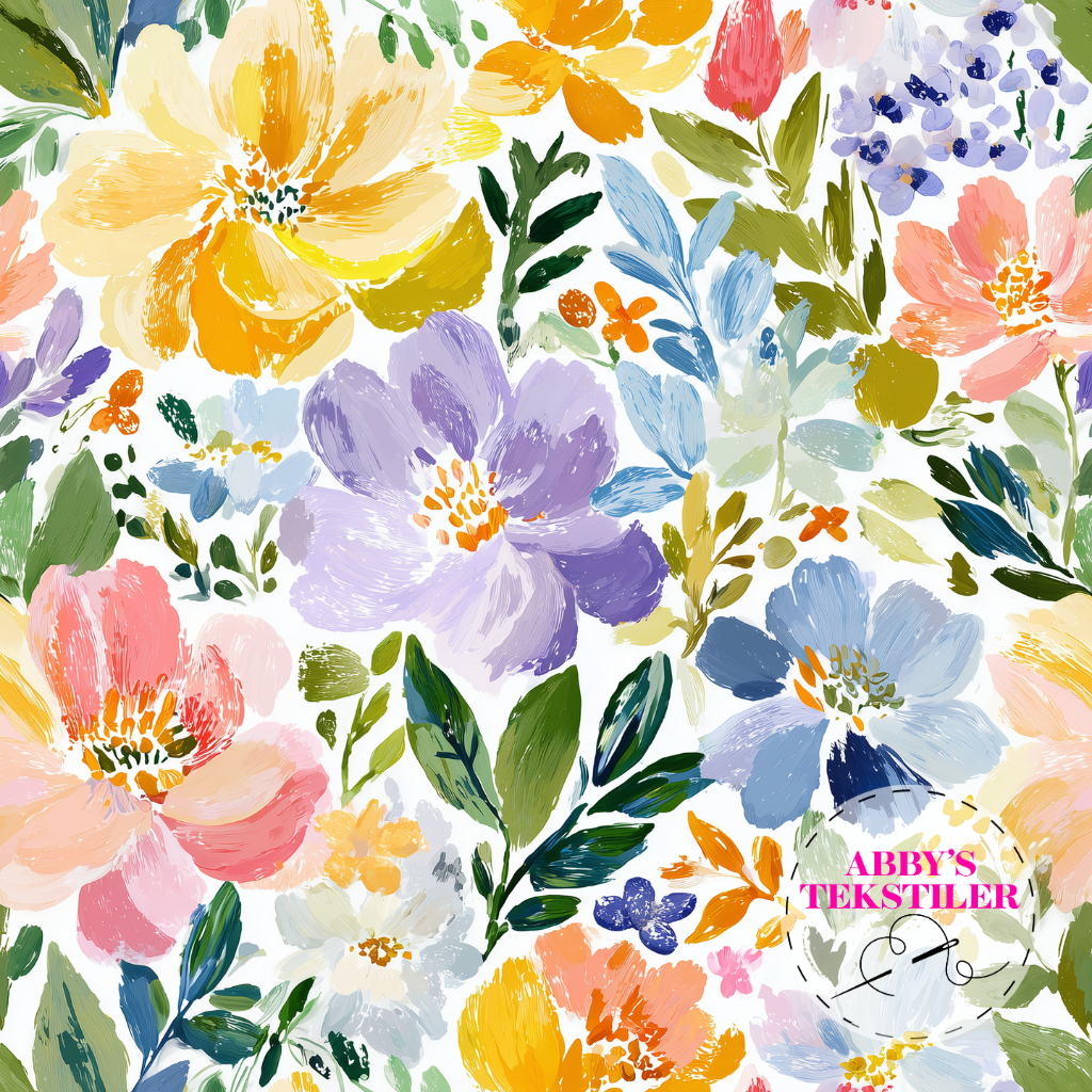 Jersey - Vår blomster