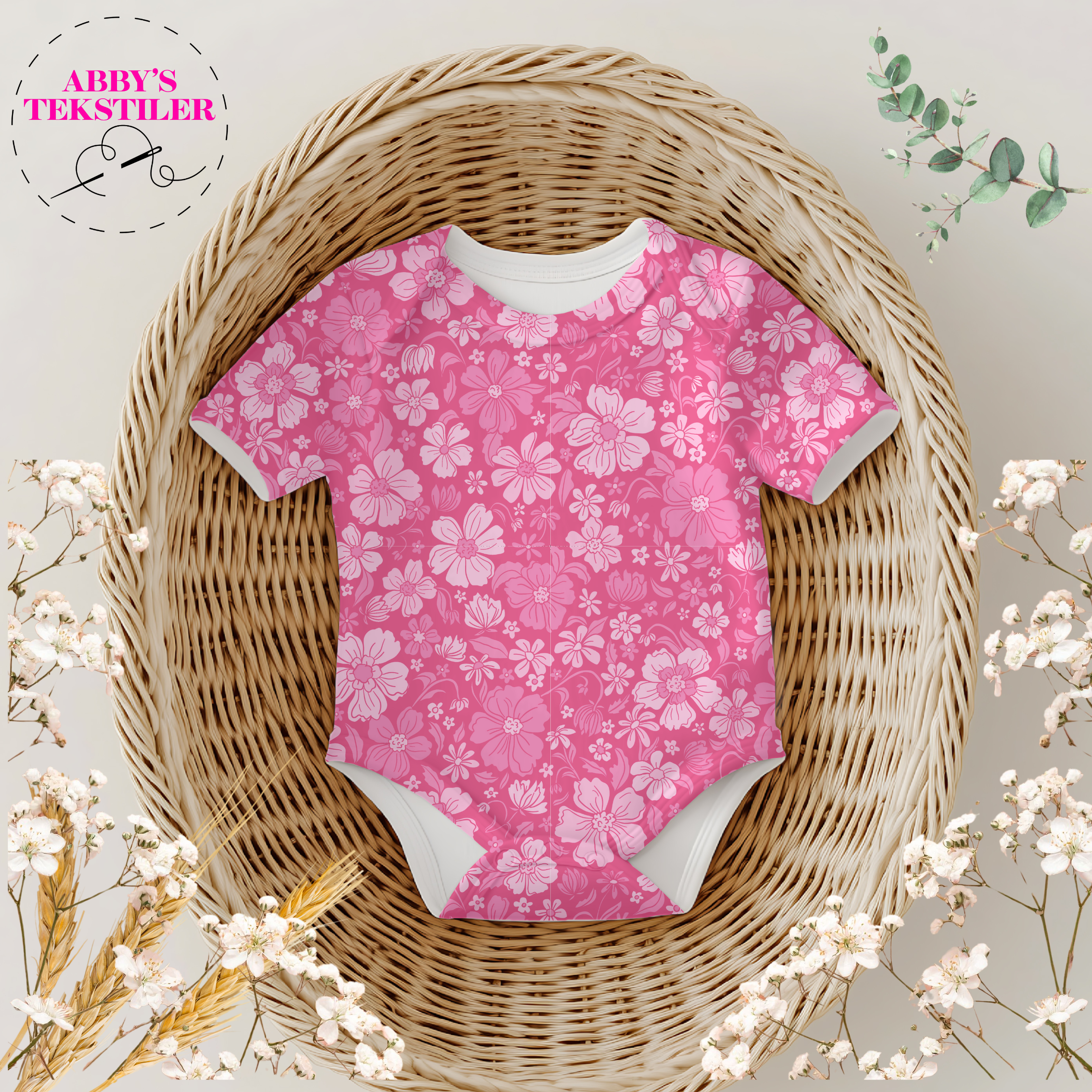 Jersey - Annabella Blomster Rosa