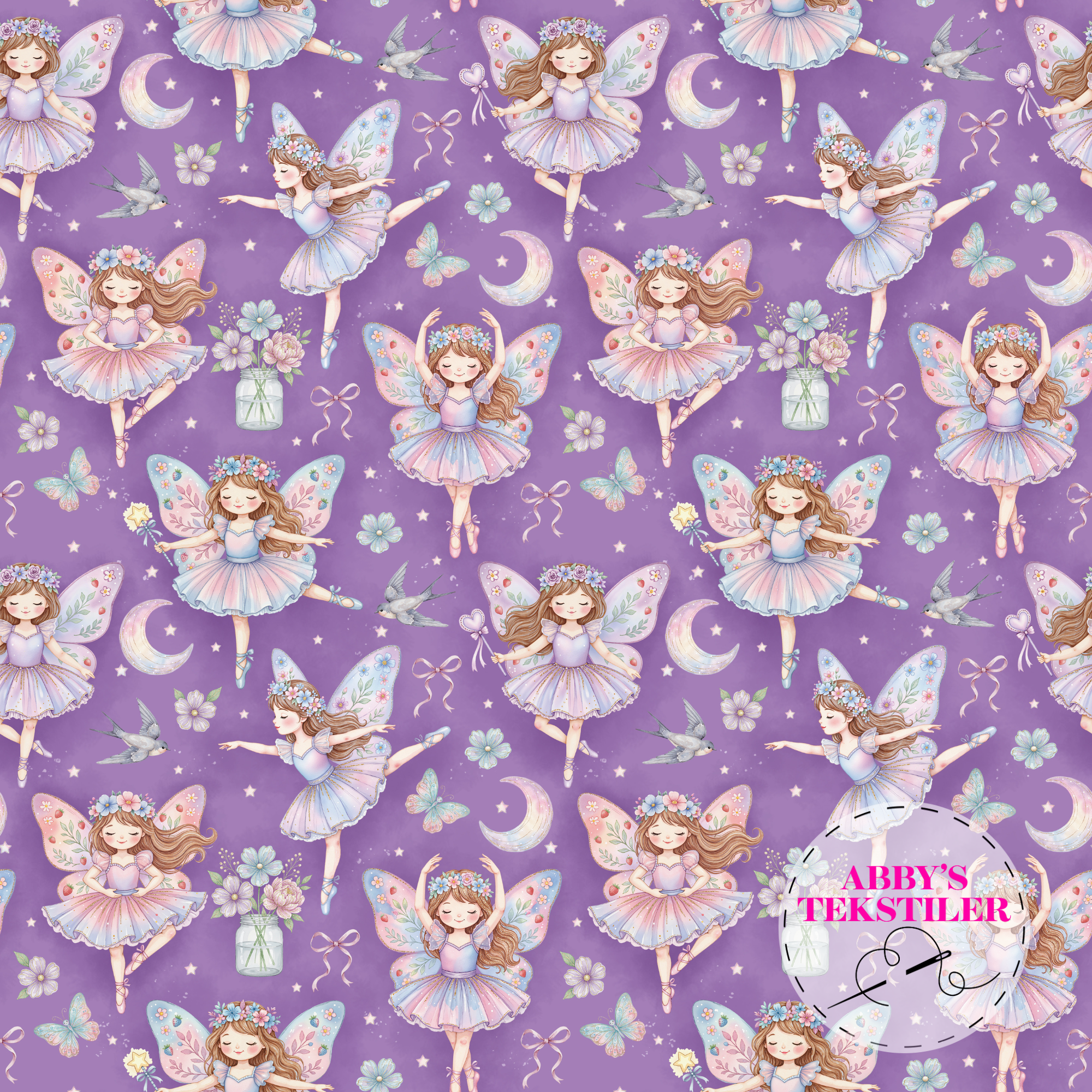 *Forhåndsbestilling* Jersey - Bellerina lilla