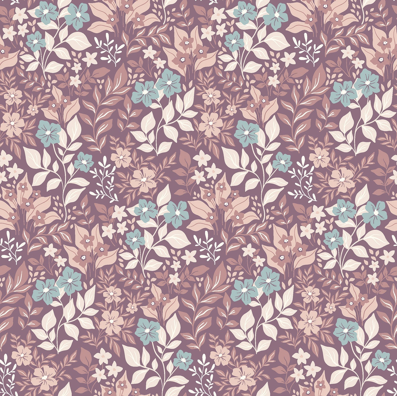 Jersey - Blad og blomster