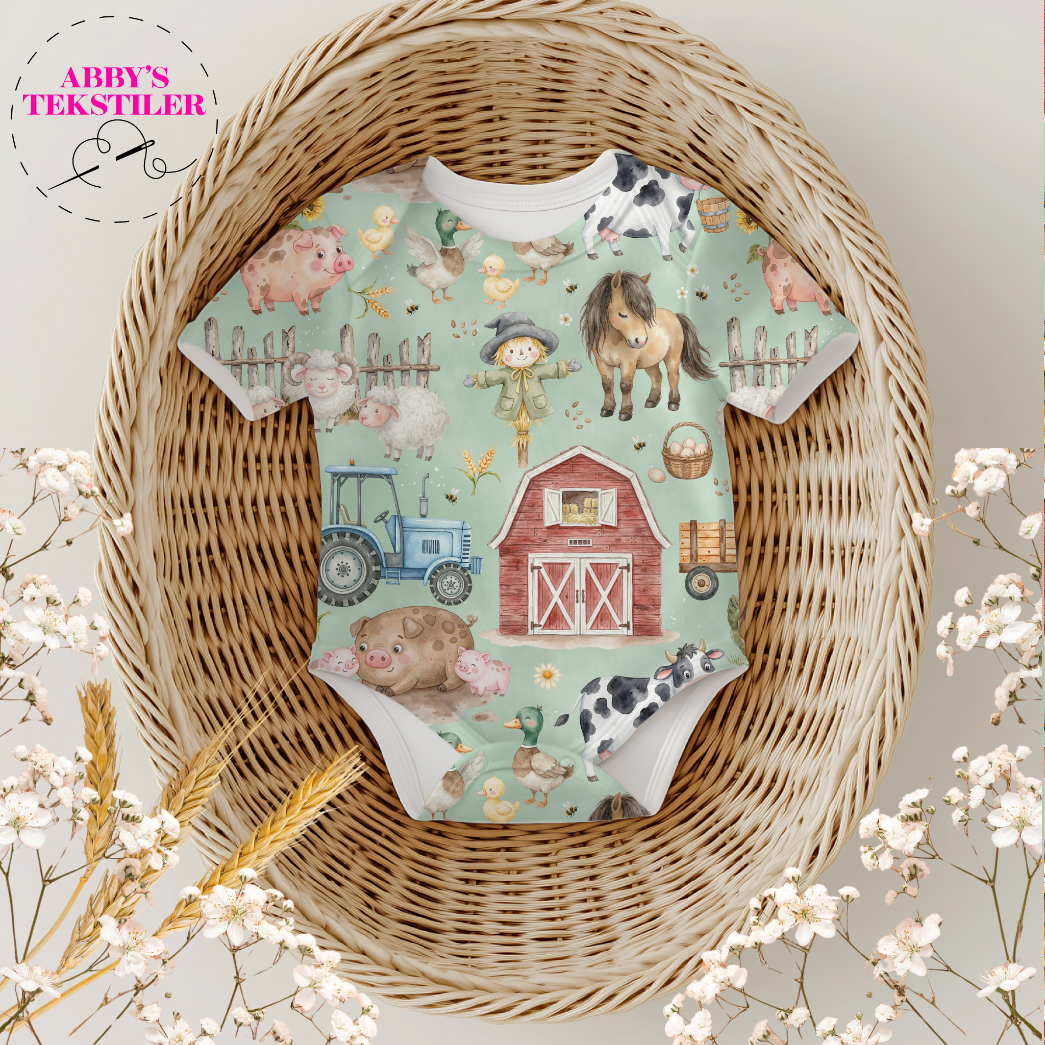 *Forhåndsbestilling* Jersey - Gård dyr mint