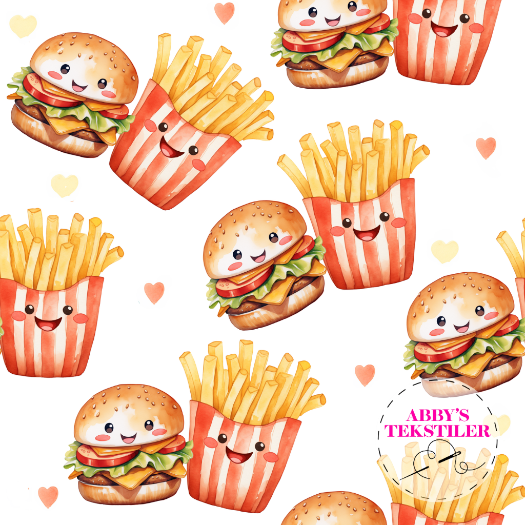 Jersey - Hamburger og Fries