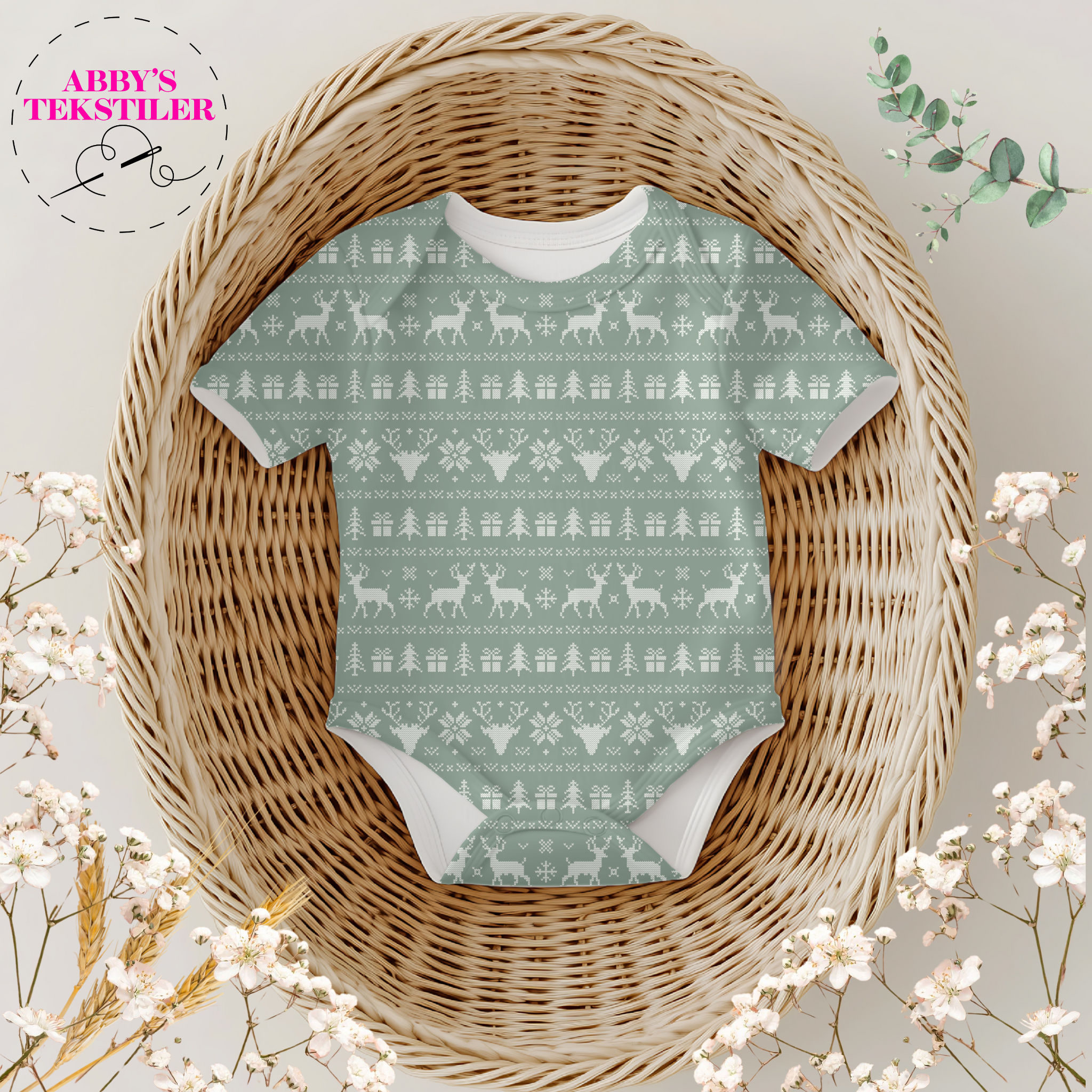 Jersey -  Jule motiv mint