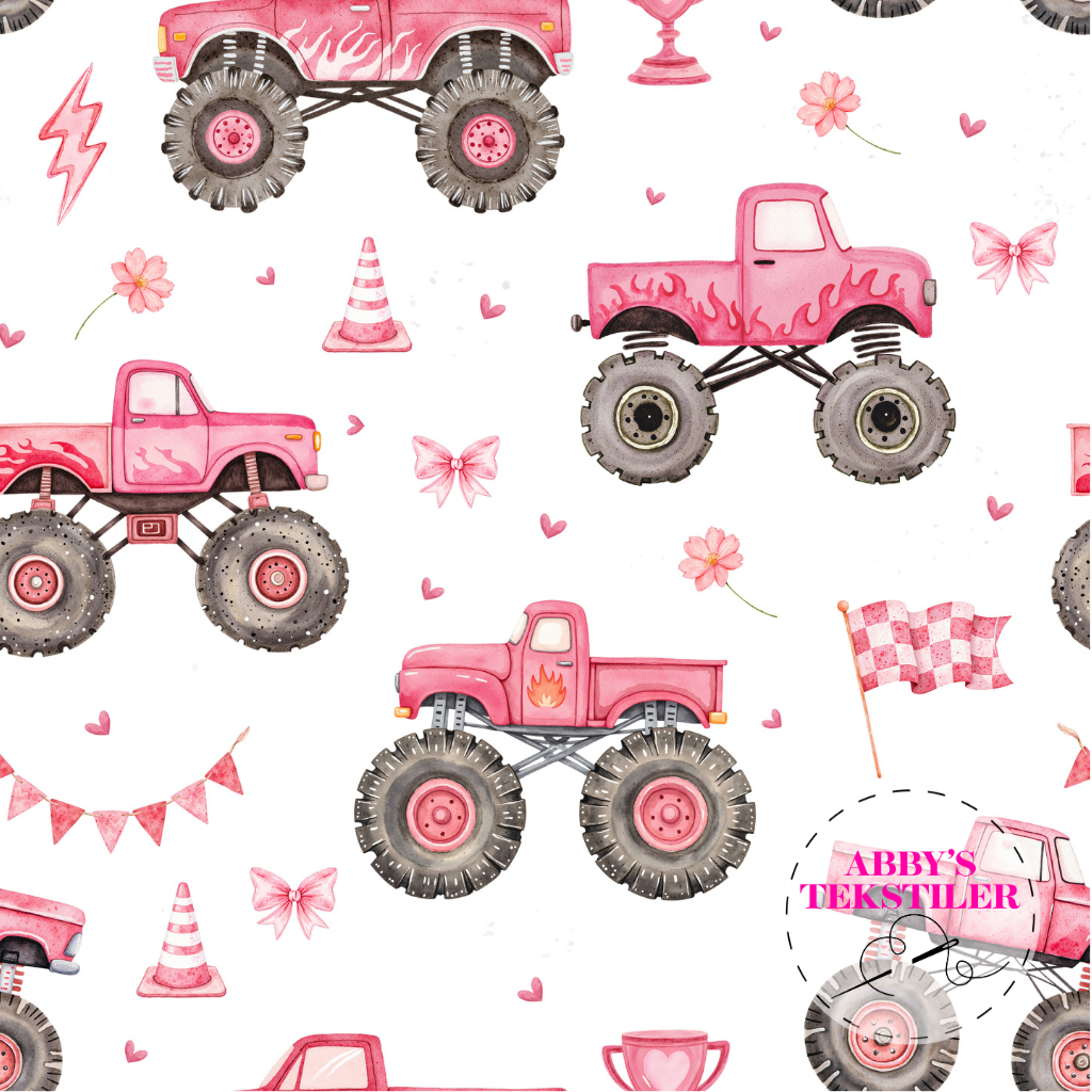 Jersey - Monster Trucks rosa