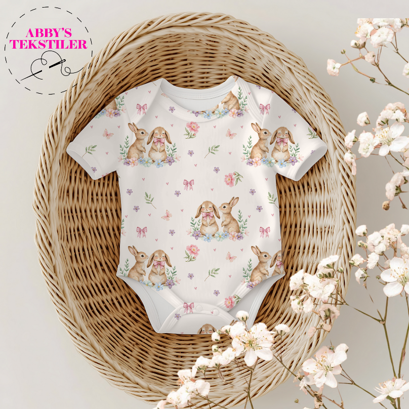 Jersey - Søt kanin offwhite