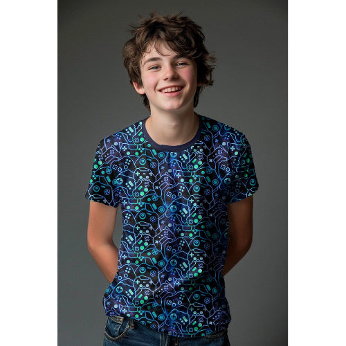 Jersey - Spillkontroller Digital blå