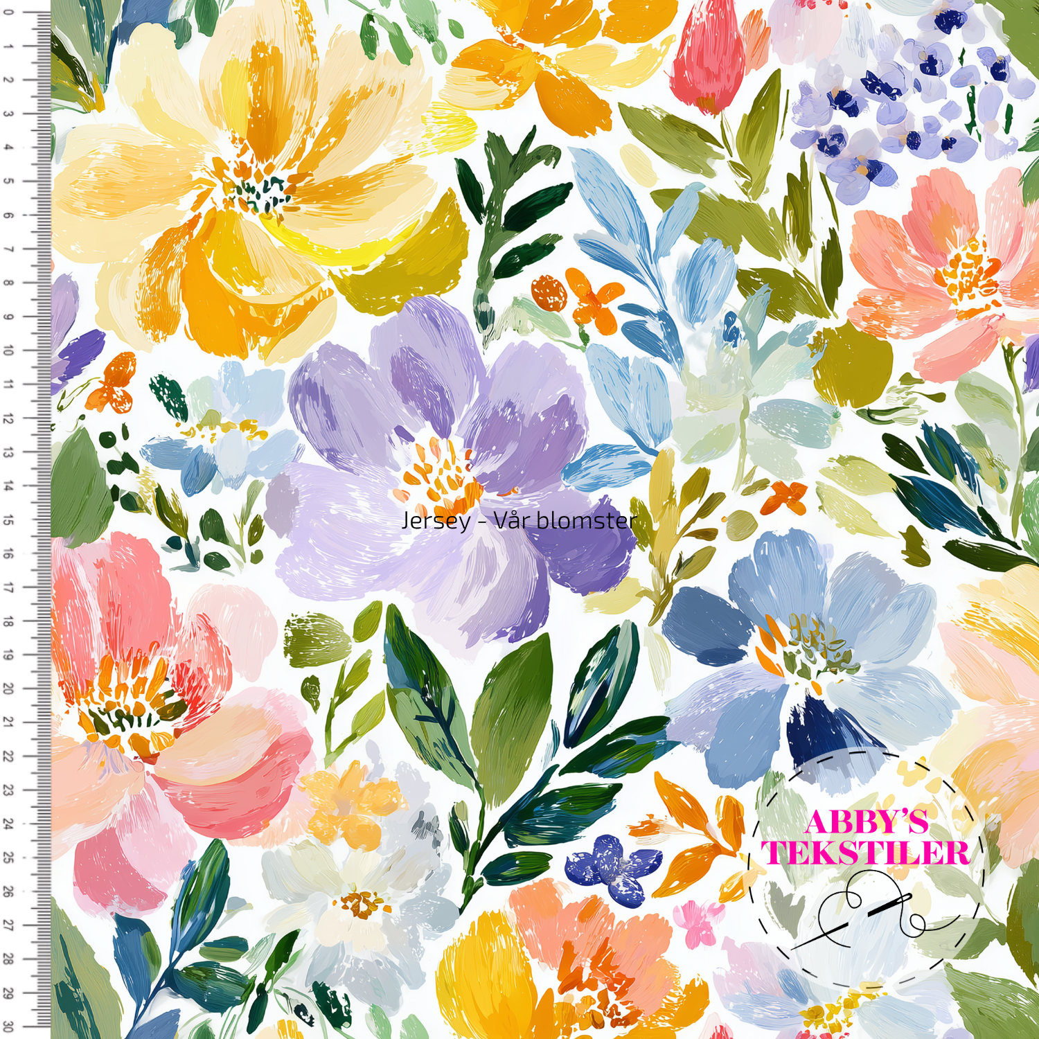Jersey - Vårblomster