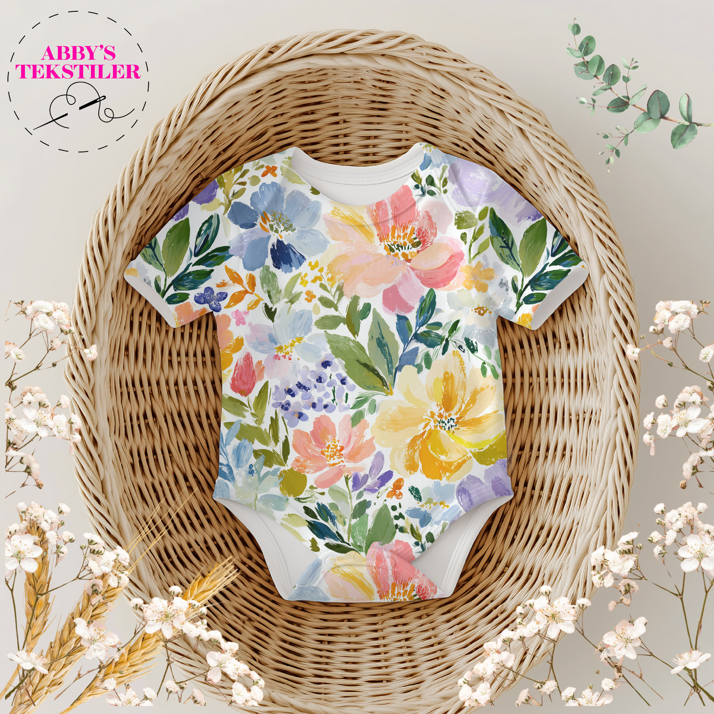 Jersey - Vår blomster