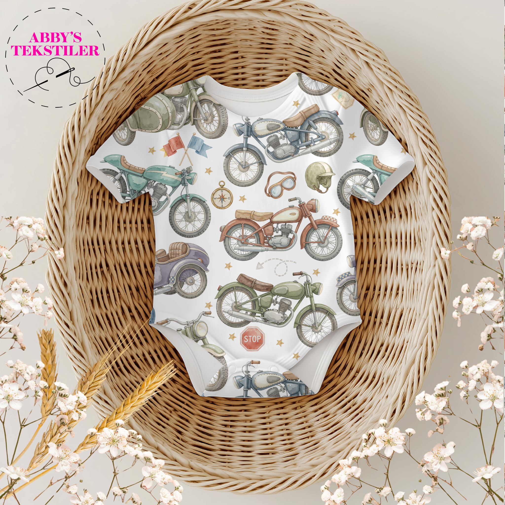 Jersey - Vintage Motorsykkel