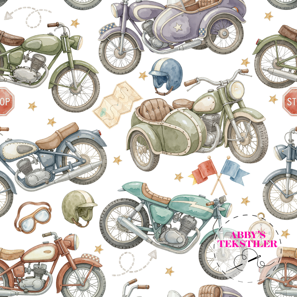 Jersey - Vintage Motorsykkel