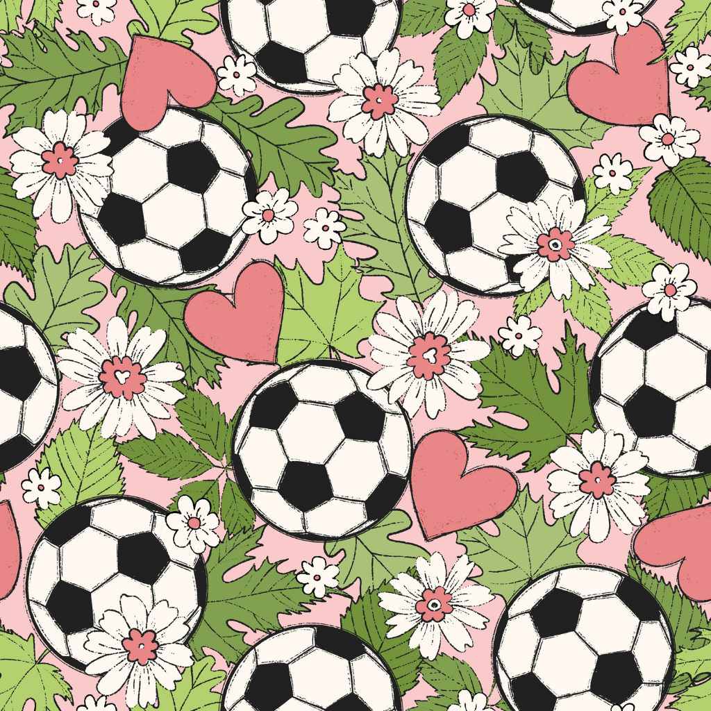 Jersey - fotball hjerte rosa
