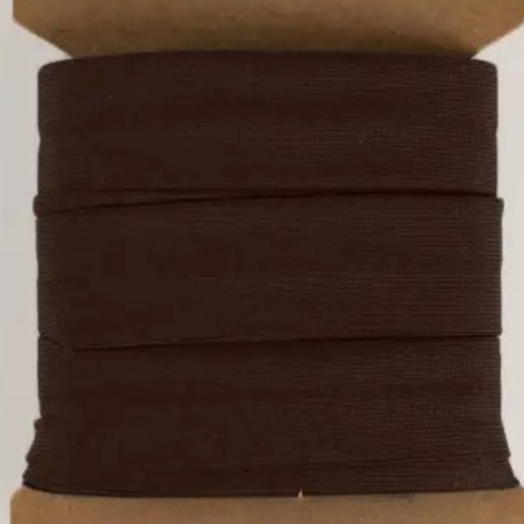 Jersey skråbånd Brun 