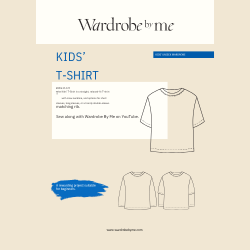 Wardrobe by Me - T-Shirt, Barn Papirmønster