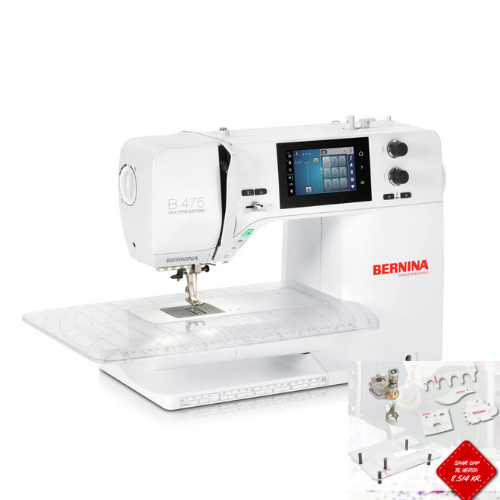 NYHET! Kampanje BERNINA B475 QE inkl.Bonus pakke