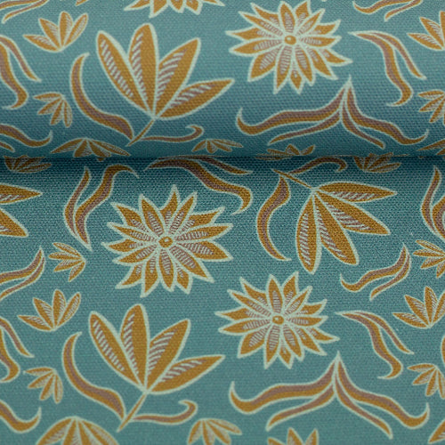 Kanvas - Retro Blomst Lys 