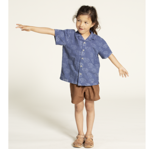Wardrobe by Me - Tropical Shirt Skjorte, Barn Papirmønster