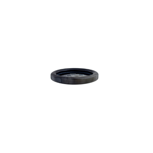 Knapp – 4-hull 22mm Mørk Grå