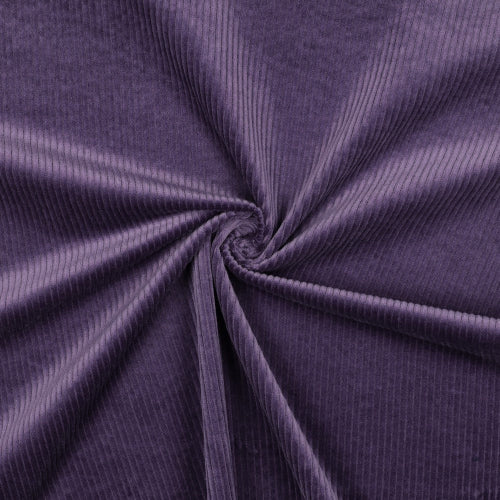 Kord - Vasket 6W Stretch, Mørk Lavendel