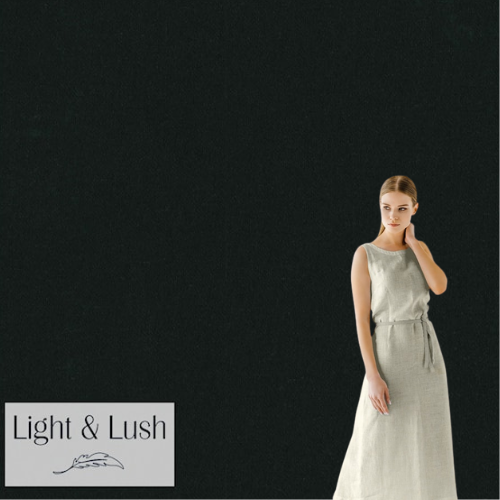 Linblanding - Light & Lush Linco, Svart