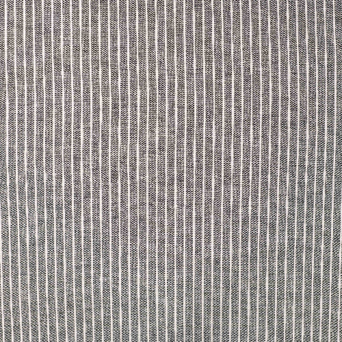 Linen - Striper, Natur og Svart