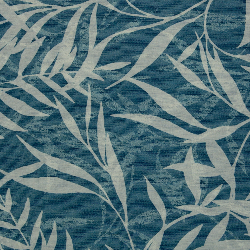 Linen Bomull - Blad jeans blå