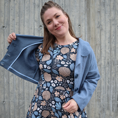 Ida Victoria - Lone Linjakke (XS-4XL)