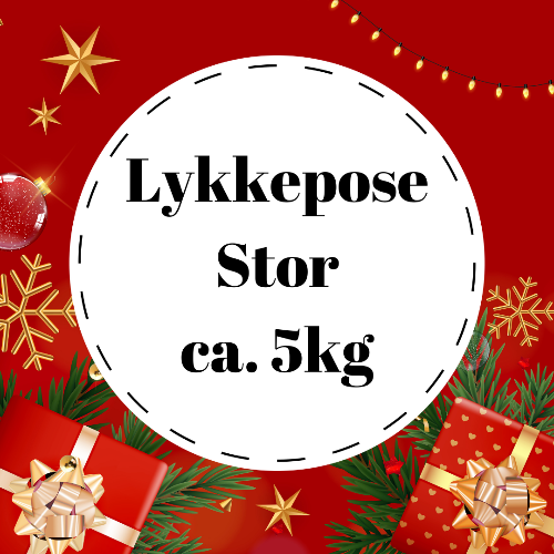 Lykkepose - Bekledningsstoff - STOR jul