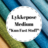 Lykkepose - Bekledningsstoff - MEDIUM (Kun Fast Stoff)