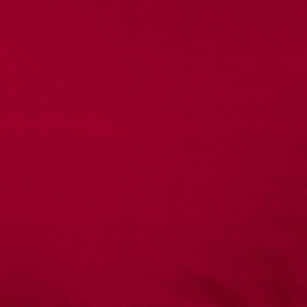 Bomull Poplin Papertouch - Rød