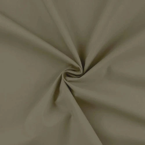 Bomull Poplin Papertouch - Khaki