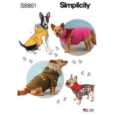 SIMPLICITY - 8861-A, Hund Jakker