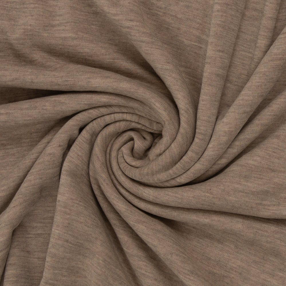 Merinoull jersey - Melert Beige