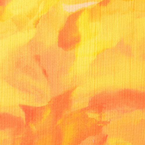 Musselin - Batikk oransje 