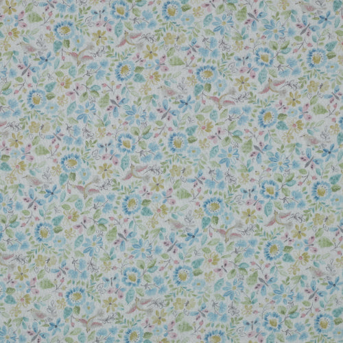 Musselin - Digital Blomster Mai